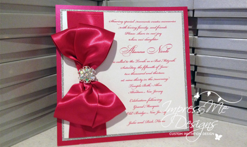 Hot Pink Bat Mitzvah