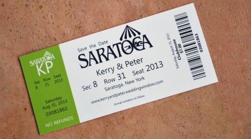 Saratoga Springs Derby Wedding