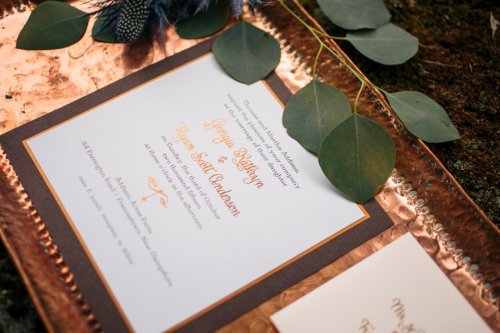 Copper Penny Styled Shoot