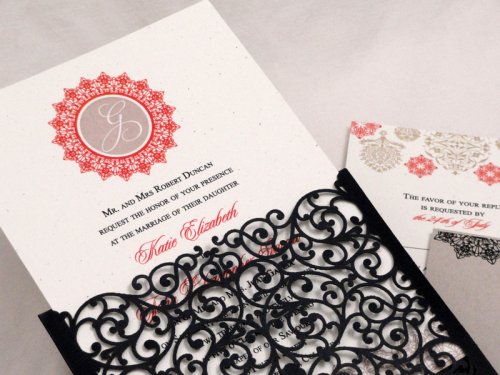 Spanish Inspired Laser Cut Design